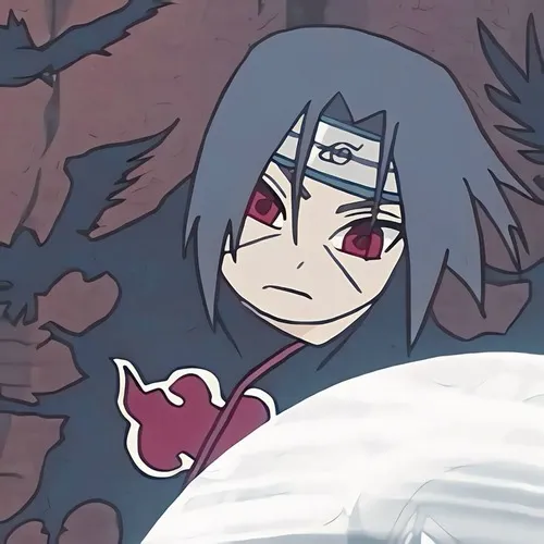 Hình troll Itachi gật nhẹ gợi sự kỷ luật kín đáo của đứa con gia tộc