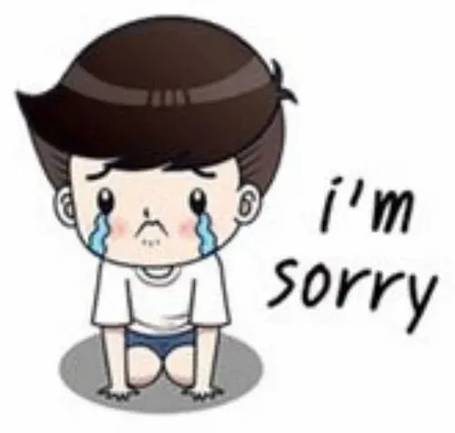 Meme chế cảm giác bối rối biểu lộ bằng dáng cúi đầu dễ thương