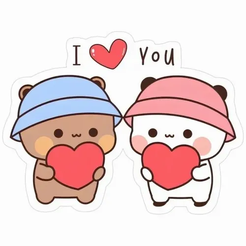 Ảnh chế anh yêu em và khoảnh khắc cặp đôi ôm nhẹ