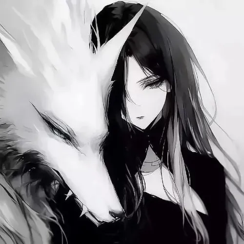 Hình đại diện phụ nữ trong khung tối lạnh lẽo nhẹ nhàng.