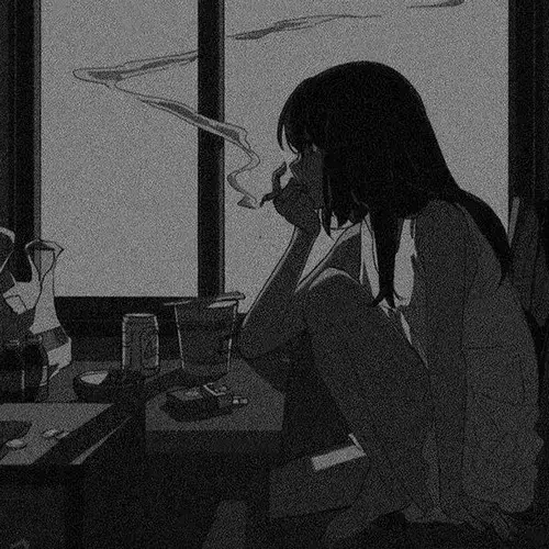 Ảnh avatar avatar nữ với ánh mắt xa lạnh lùng.