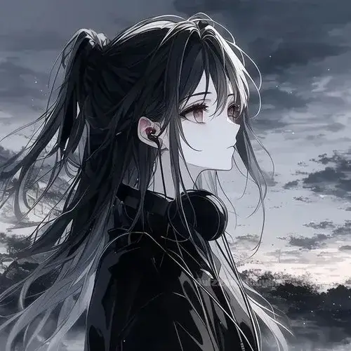 Ảnh đại diện người nữ cùng gương mặt trầm buồn.