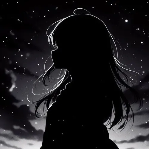 Avatar nữ giới trong hành lang vắng lạnh.