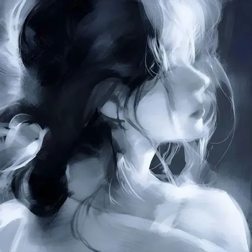 Hình đại diện phụ nữ gợi sương mờ u hoài.