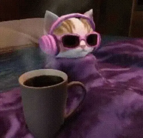 Avatar Instagram mèo cận mặt độ nét mịn trong màu pastel