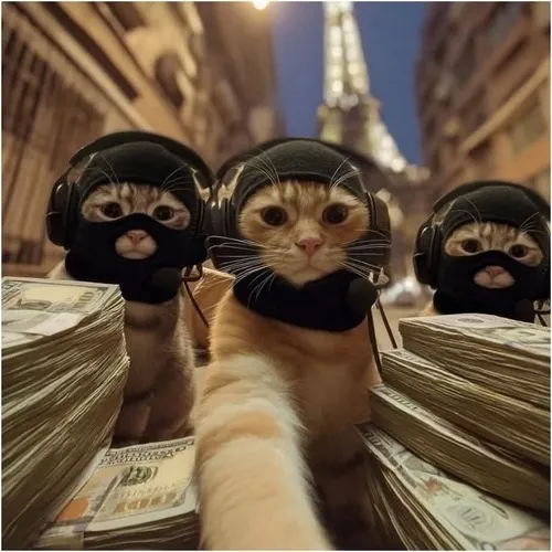 Ảnh đại diện ngầu mèo ngẩng đầu tai cụp cực hiền