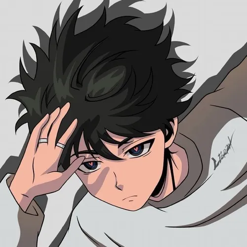 Ảnh minh họa anime sắc nét nâng độ nét đường line mịn