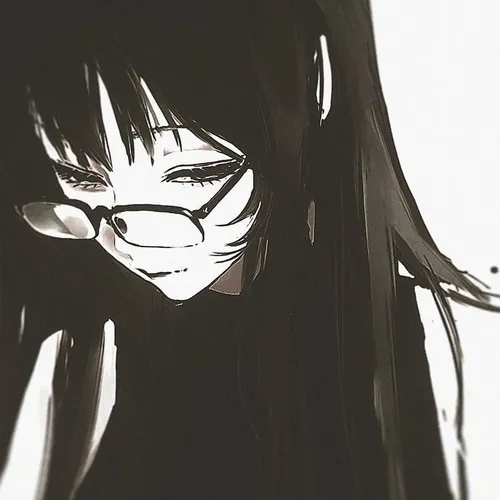 Avatar dễ thương anime đẹp tạo nét bằng lineart gọn sáng