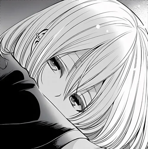 Ảnh đại diện cá nhân anime buồn khóc dùng góc chính diện tạo hiệu ứng sâu