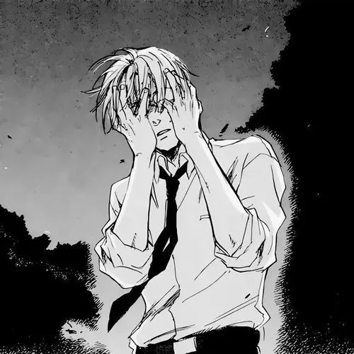 Ảnh profile anime buồn khóc chảy giọt nước mắt tạo cao trào