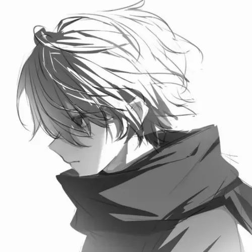 Avatar dễ thương anime buồn khóc hòa giọt nước mắt lặng