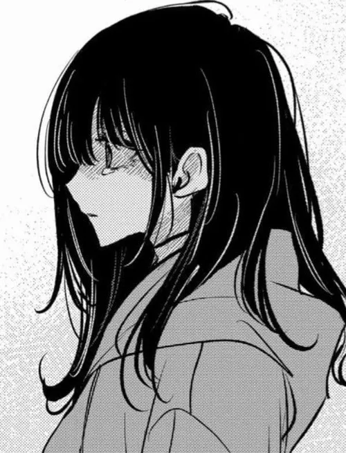 Hình avatar cute ảnh anime trầm với độ nhiễu phim nhẹ