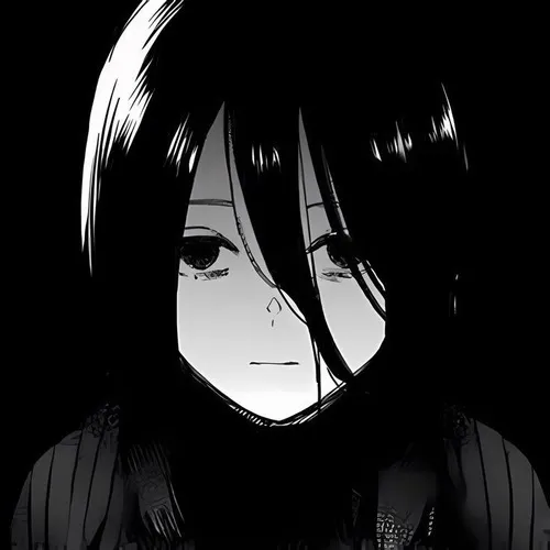 Ảnh avatar Facebook anime buồn khóc hiện ánh sáng nhấn vào mắt đầy sâu