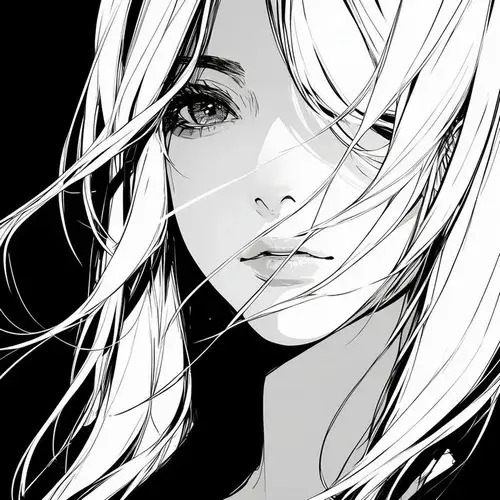 Ảnh cá nhân ảnh nghệ thuật đen trắng dày độ tương phản nặng nề