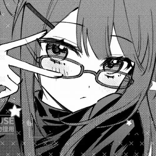 Chọn avatar anime nữ đen trắng phù hợp cho môi trường làm việc nghiêm túc