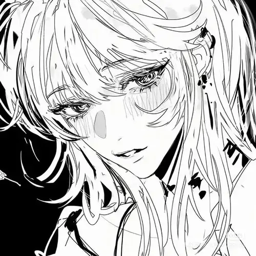 Ảnh avatar Facebook avatar nữ tông màu xám tạo chiều sâu giá buốt