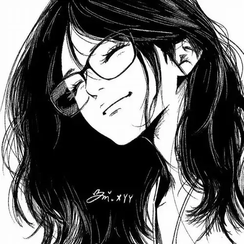 Gợi ý avatar anime nữ đen trắng cho phong cách trầm tĩnh nhưng vẫn giàu sắc thái