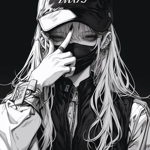 Ảnh profile anime nữ bí ẩn, gợi cảm giác thân thiện và không phô trương