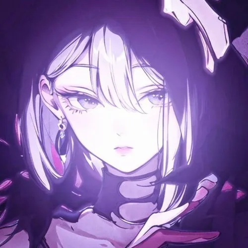 Ảnh avatar Facebook anime nữ sáng nơi ánh sáng phủ gương mặt dịu