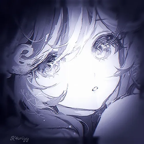 Avatar Instagram anime nữ sáng phủ rực dịu bằng lớp sáng mỏng