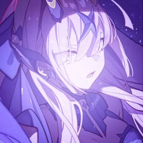 Ảnh trang cá nhân anime nữ sáng pha dịu cùng sắc gương nhẹ