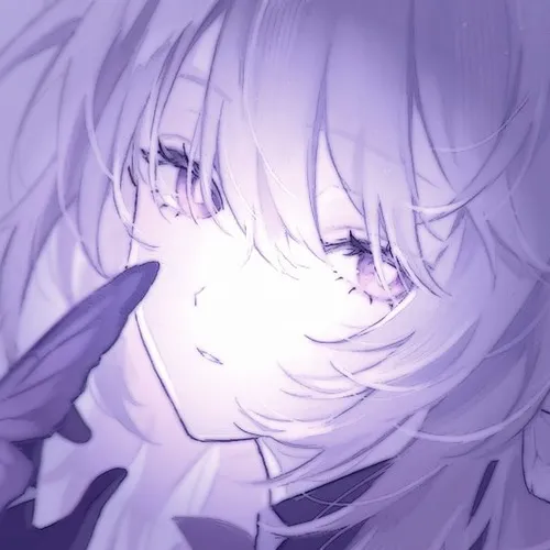 Ảnh hiển thị tranh nhân vật giữ phủ sáng mỏng và ánh nhẹ quanh tóc