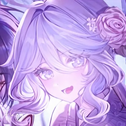 Ảnh avatar anime nữ sáng với tóc thuộc khuôn mặt nổi bật ánh phủ