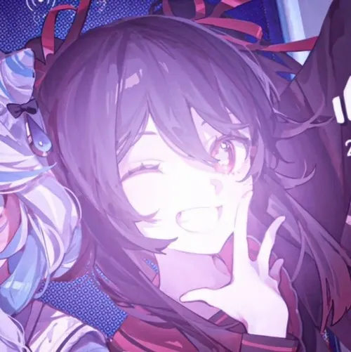 Hình đại diện ngầu anime nữ sáng hòa gam pastel Nhật trong nền mờ