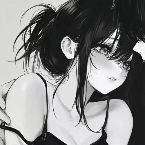 Hình đại diện Zalo tranh vẽ nữ kèm đường nét mềm