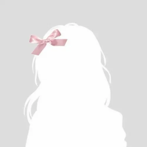 Avatar dễ thương avatar mặc định nữ với viền tròn tinh gọn.