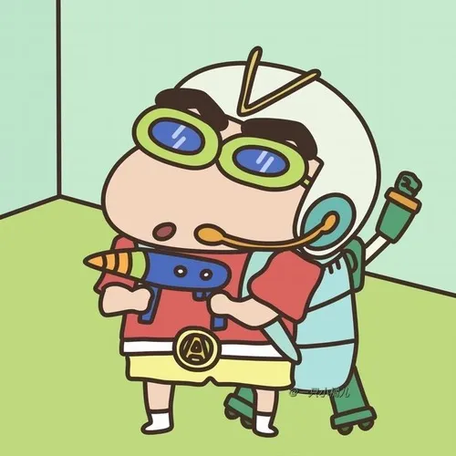 Ảnh đại diện avatar hoạt họa Shin bựa nhẹ bằng động tác đặc trưng