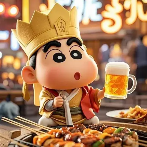 Avatar dễ thương hình Shin cartoon cute dở hơi bởi màu quần áo nhận diện