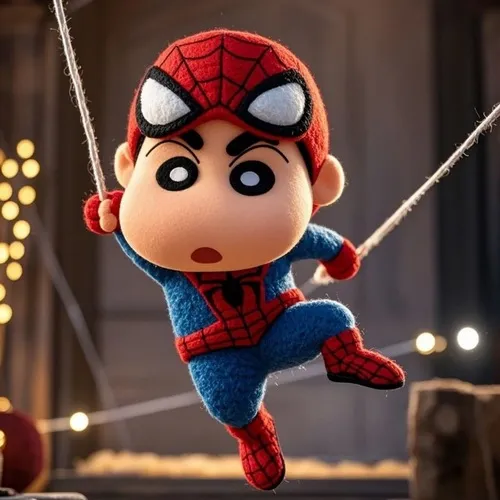 Avatar Instagram avatar shin cậu bé bút chì phá phách với đồ chơi