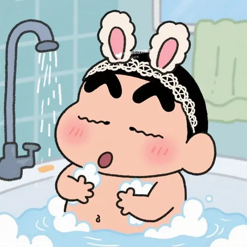 Hình avatar cute ảnh Shin hí ha trong Shiro