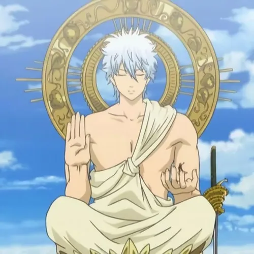 Hình meme hài Ino ôm đầu khi cãi nhau vô ích.