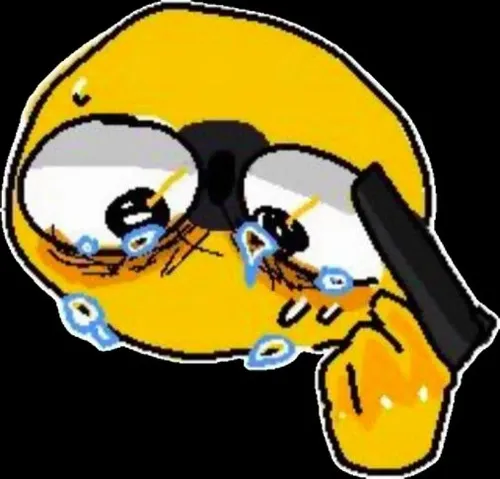 Meme hài hờn dỗi với má phồng và ánh nhìn tránh sang