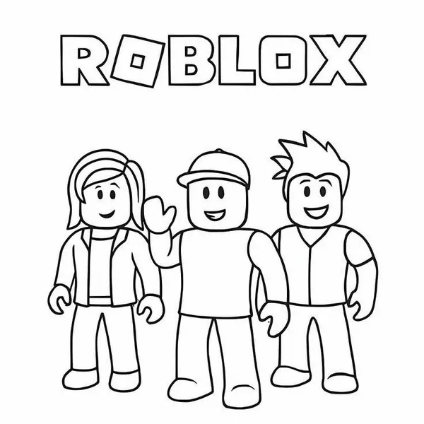 8 80+ Tranh Tô Màu Roblox chủ đề phiêu lưu cho cả bé trai bé gái sáng tạo