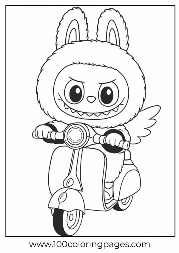 Trang tô Labubu hóa thân thành cướp biển trên tàu gỗ nhỏ