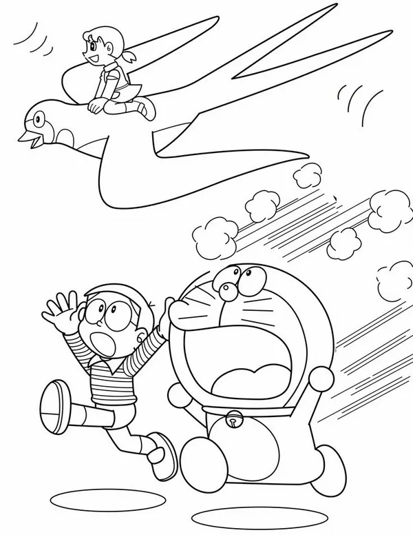 Bộ tranh Doraemon vui nhộn giúp bé học kiên nhẫn hơn