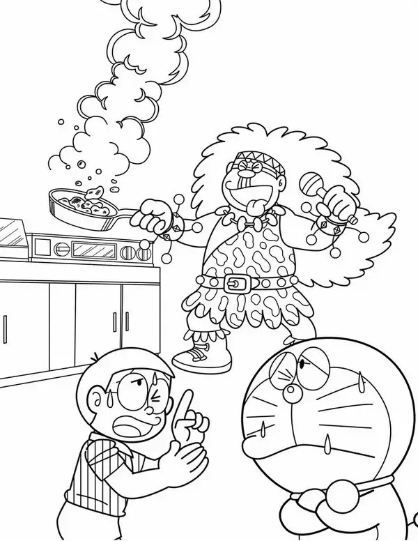 Tờ giấy tô Doraemon cùng Xeko khoe phát minh sáng tạo