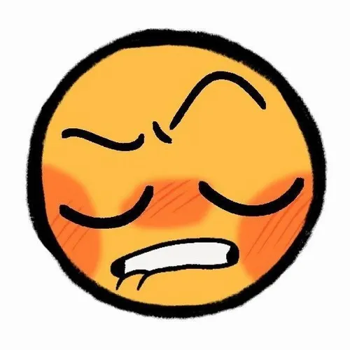 Emoji cắn môi pha ngại pha mê dành cho khoảnh khắc rung động