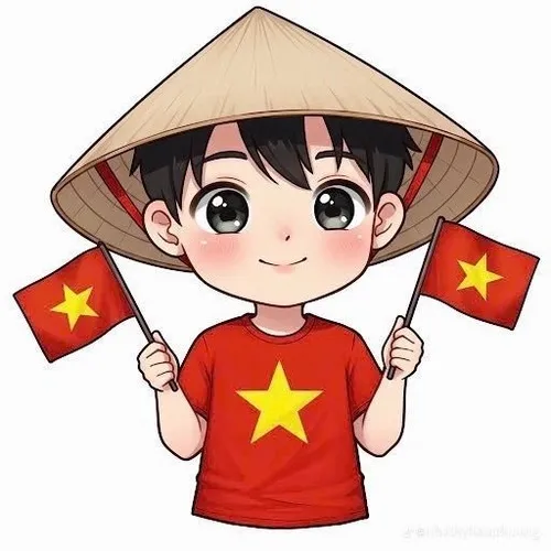 Hình profile cute ảnh biểu tượng Việt khoe góc chụp bán thân