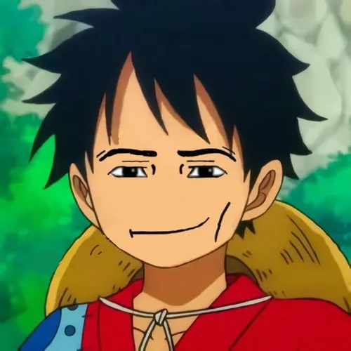 Hình troll Mũ Rơm kéo giãn cánh tay đến tận bờ biển để đùa giỡn