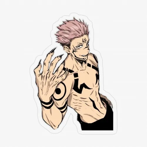 Meme Sukuna gợi sự lạnh lùng tuyệt đối trong ánh nhìn sắc