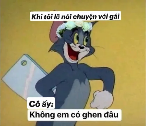 Ảnh troll gài tình huống bằng biểu cảm ngơ như mất phương hướng nhẹ.