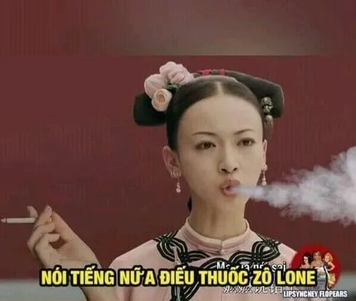 Hình troll ánh mắt méo lệch mô tả sự lúng túng đầy hài hước.