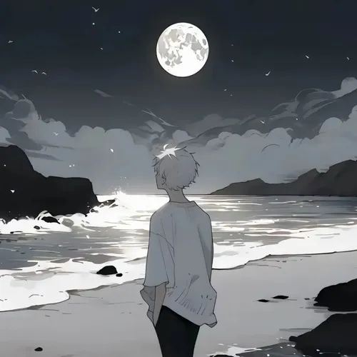 Hình đại diện cute gương mặt khóc cùng mạch cảm xúc mỏng nhẹ