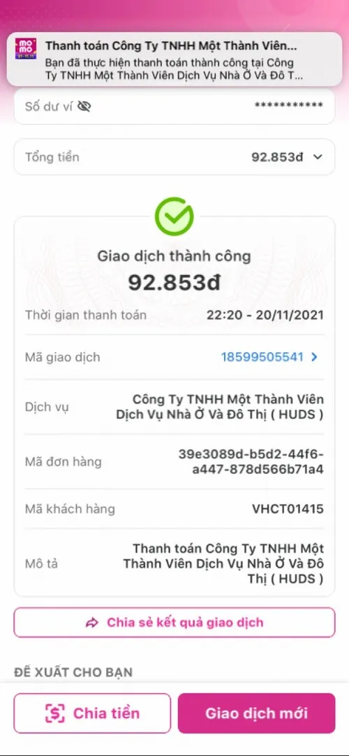 Giao dịch troll HDBank số tiền bé xíu cho vui