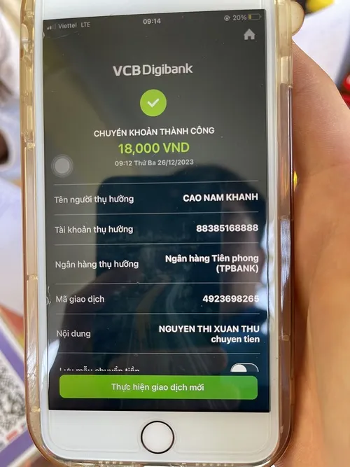 Hóa đơn Bac A Bank số tiền lẻ tạo vibe cà khịa