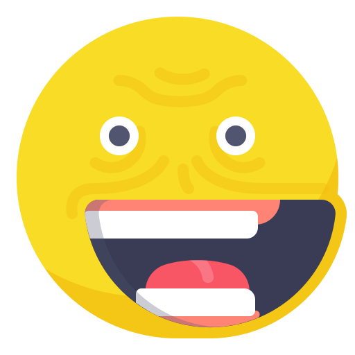 Icon meme nét méo giúp truyền tải thái độ tinh gọn mà vẫn cực duyên